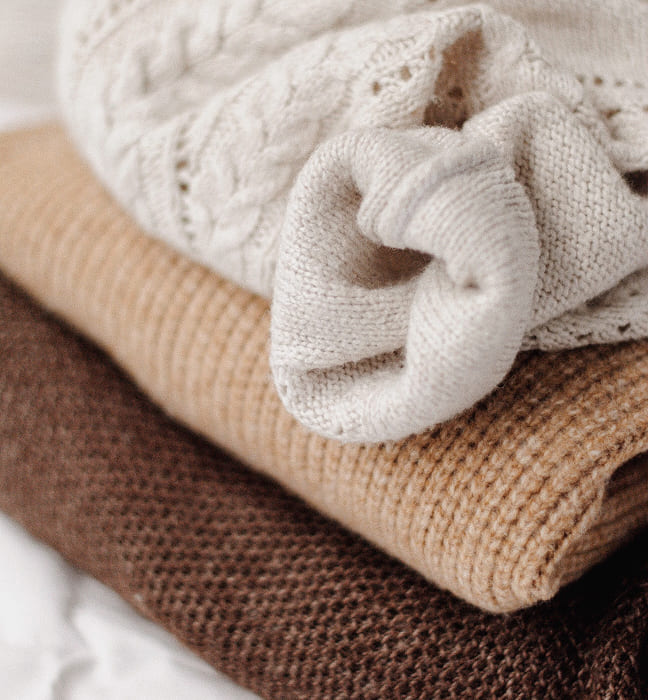 A study in knitwear texture
